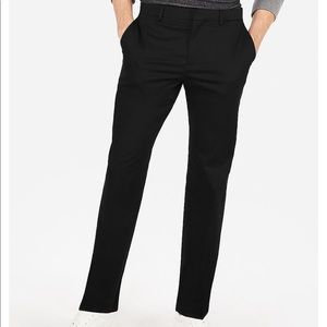 Express Producer black pinstripe dress pant 31